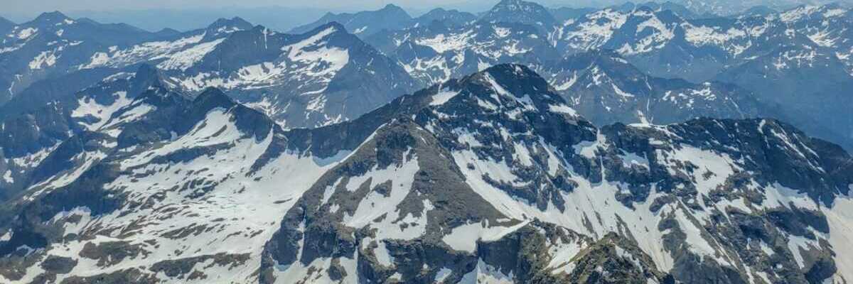 Flugwegposition um 12:15:16: Aufgenommen in der Nähe von Pruggern, Österreich in 2862 Meter